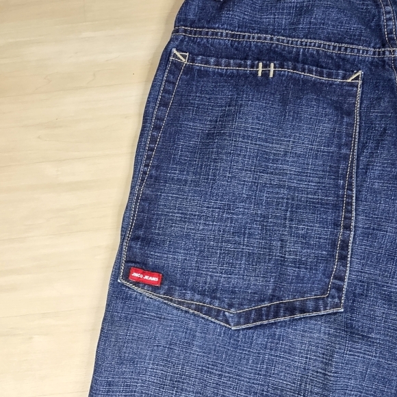 Vintage Y2K JNCO Crown Embroidery Size 30 Long 20"‎ Inseam Shorts - Picture 13 of 14